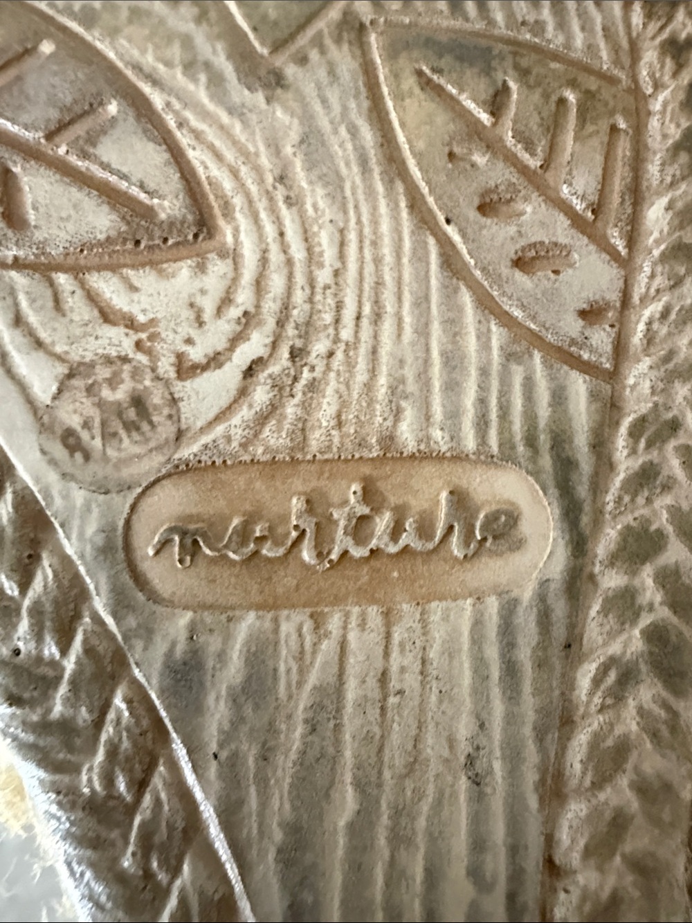 Nurture Leather Jenny Wedge Cut-Out Look Braided Jute Floral Cream Brown 8.5 - Picture 8 of 11